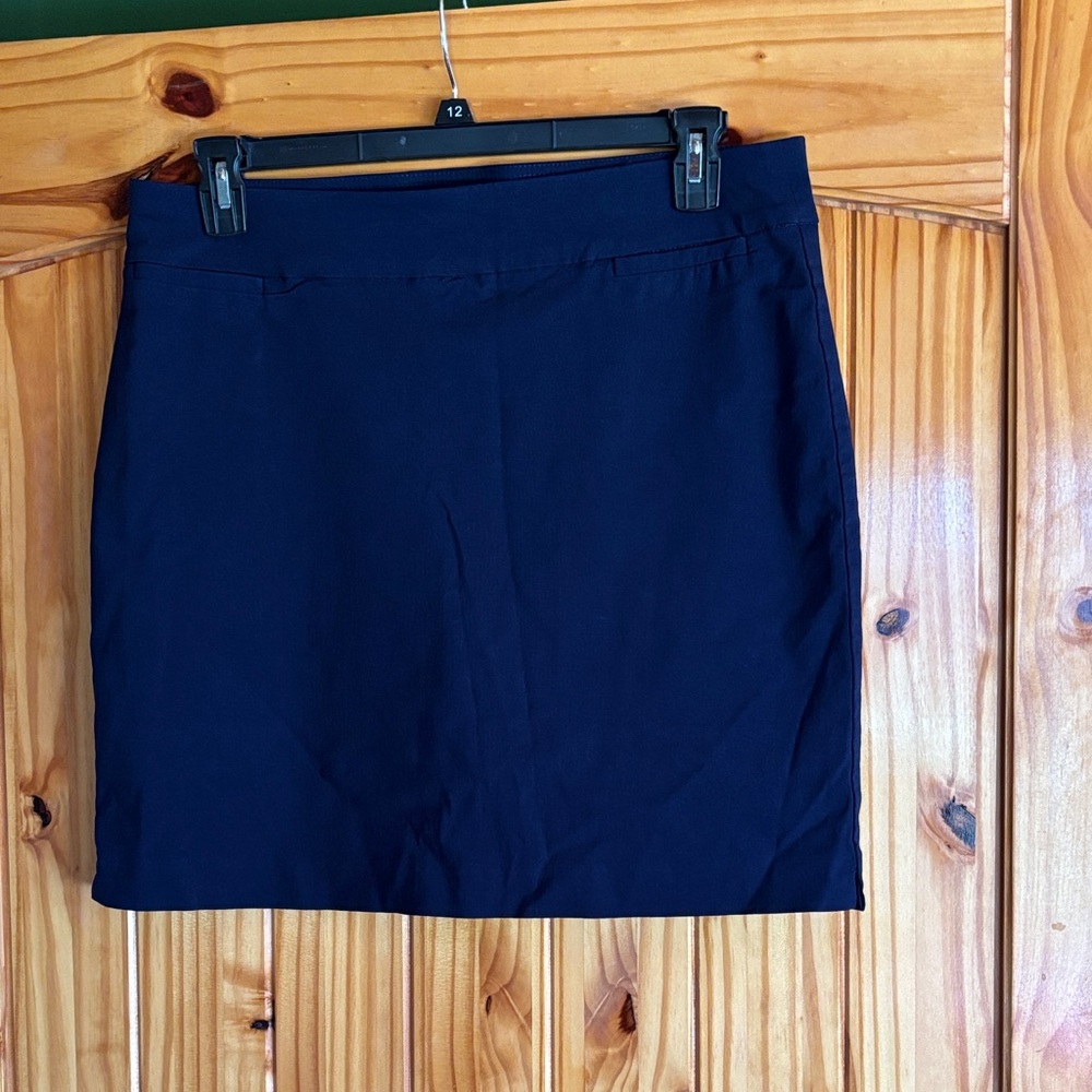 Kim Rogers Dark Blue Mini Skirt